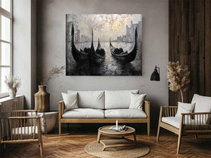Gondolas Painting