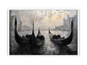 Gondolas Canvas Painting