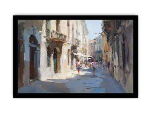 Venice Streets Canvas Painting