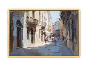 Venice Streets Canvas Painting