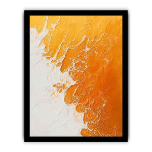 Orange beach Canvas Painting