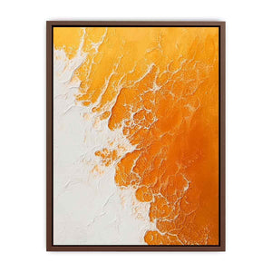 Orange beach Canvas Painting