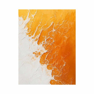 Orange beach Oil Painting