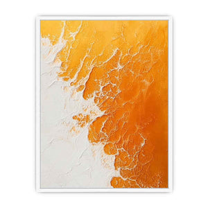 Orange beach Canvas Painting