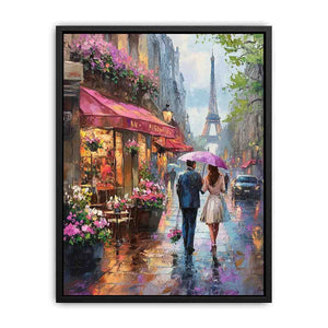 Paris street II Canvas Painting