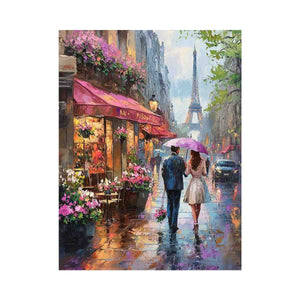Paris street II Oil Painting