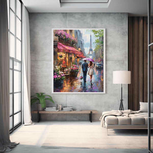 Paris street II Canvas Painting