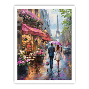 Paris street II Canvas Painting