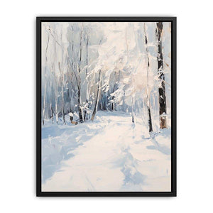 Snow Patches Canvas Painting