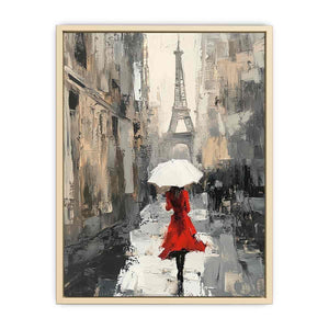 Street Walk Canvas Painting