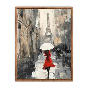 Street Walk Canvas Painting