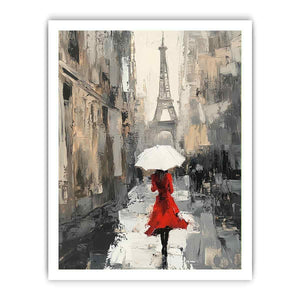 Street Walk Canvas Painting