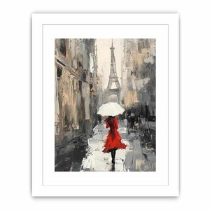 Street Walk Canvas Painting