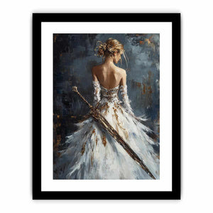 Lady Justice Canvas Painting