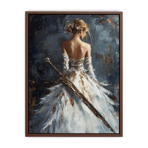 Lady Justice Canvas Painting