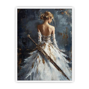 Lady Justice Canvas Painting