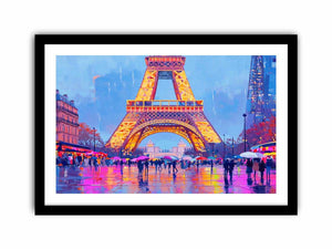 Eiffel Canvas Painting