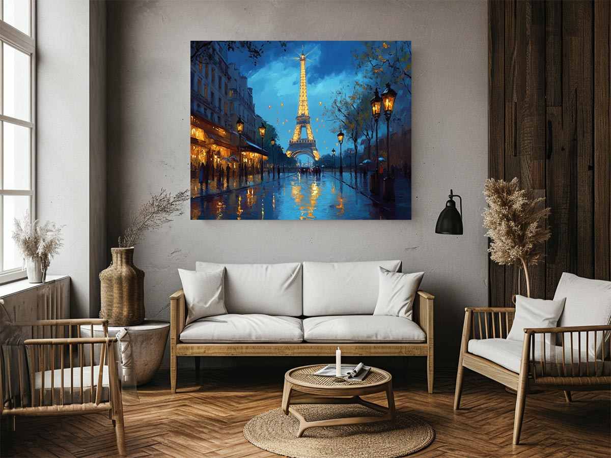 Eiffel III Painting