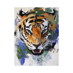 Tiger Oil Painting
