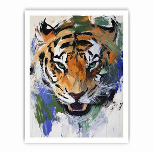 Tiger Canvas Painting
