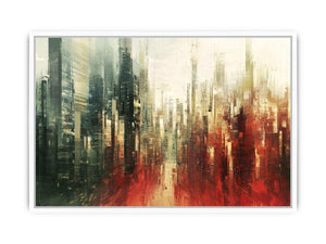 Bustling Canvas Painting