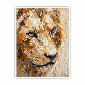 King of Beasts Canvas Painting