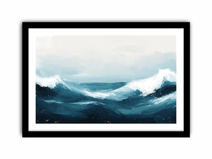 Ocean Waves Canvas Painting
