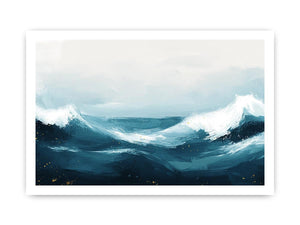 Ocean Waves Canvas Painting