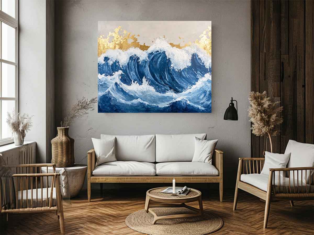 Ocean Waves Painting