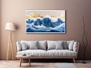 Ocean Waves Canvas Painting