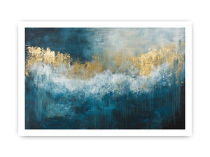 Flowing Canvas Painting