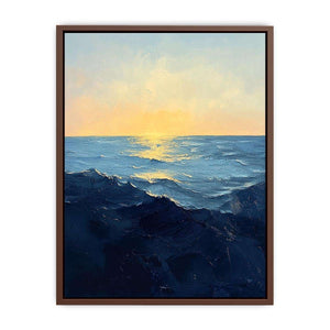 Oceanic Canvas Painting