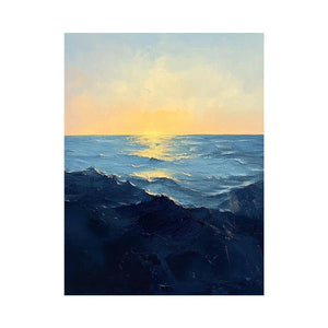 Oceanic Oil Painting