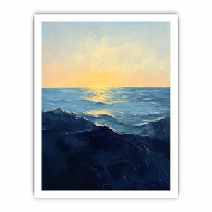 Oceanic Canvas Painting