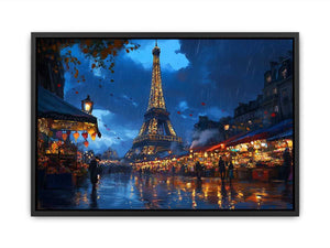 The Heart of Paris Canvas Painting