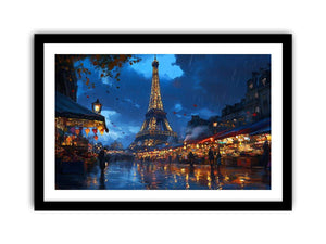 The Heart of Paris Canvas Painting