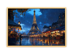 The Heart of Paris Canvas Painting