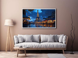 The Heart of Paris Canvas Painting
