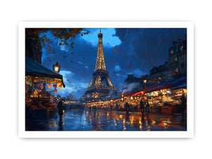 The Heart of Paris Canvas Painting