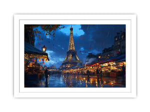 The Heart of Paris Canvas Painting