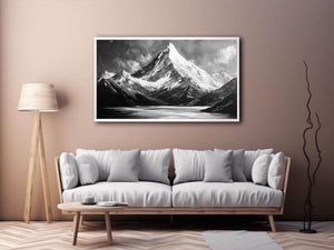 Whispers of the Peaks Canvas Painting