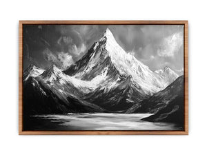 Whispers of the Peaks Canvas Painting