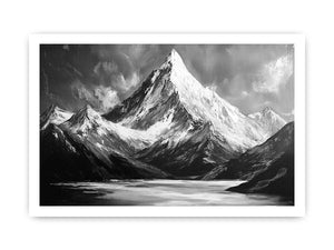 Whispers of the Peaks Canvas Painting