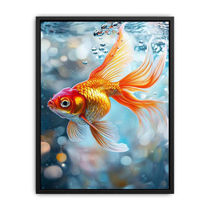 Goldfish Canvas Painting