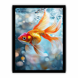 Goldfish Canvas Painting