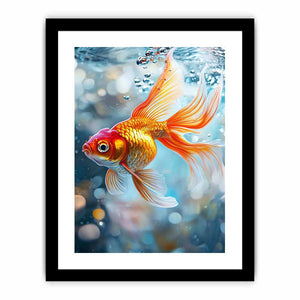 Goldfish Canvas Painting