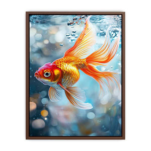 Goldfish Canvas Painting