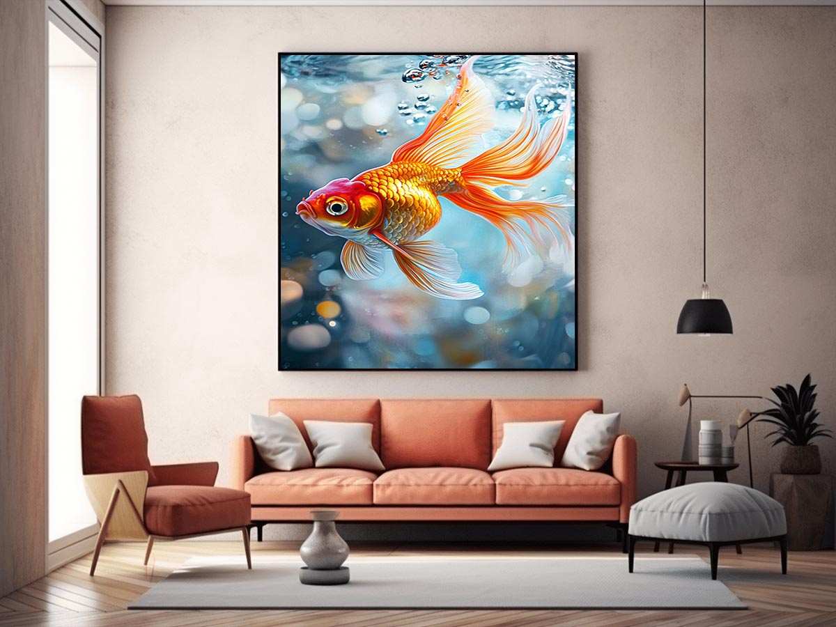 Goldfish Painting