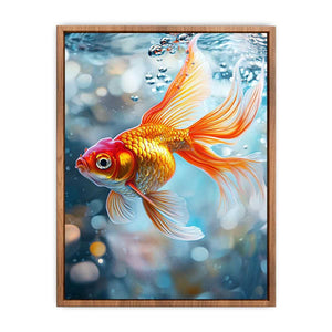 Goldfish Canvas Painting