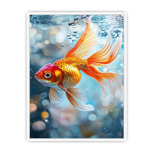 Goldfish Canvas Painting